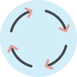 Vertical integration icon